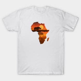 Africa Map T-Shirt